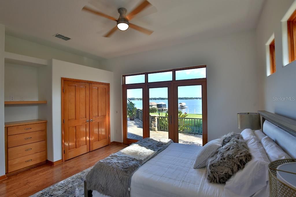 Bedroom, Interior, Water, Wood Texture Flooring