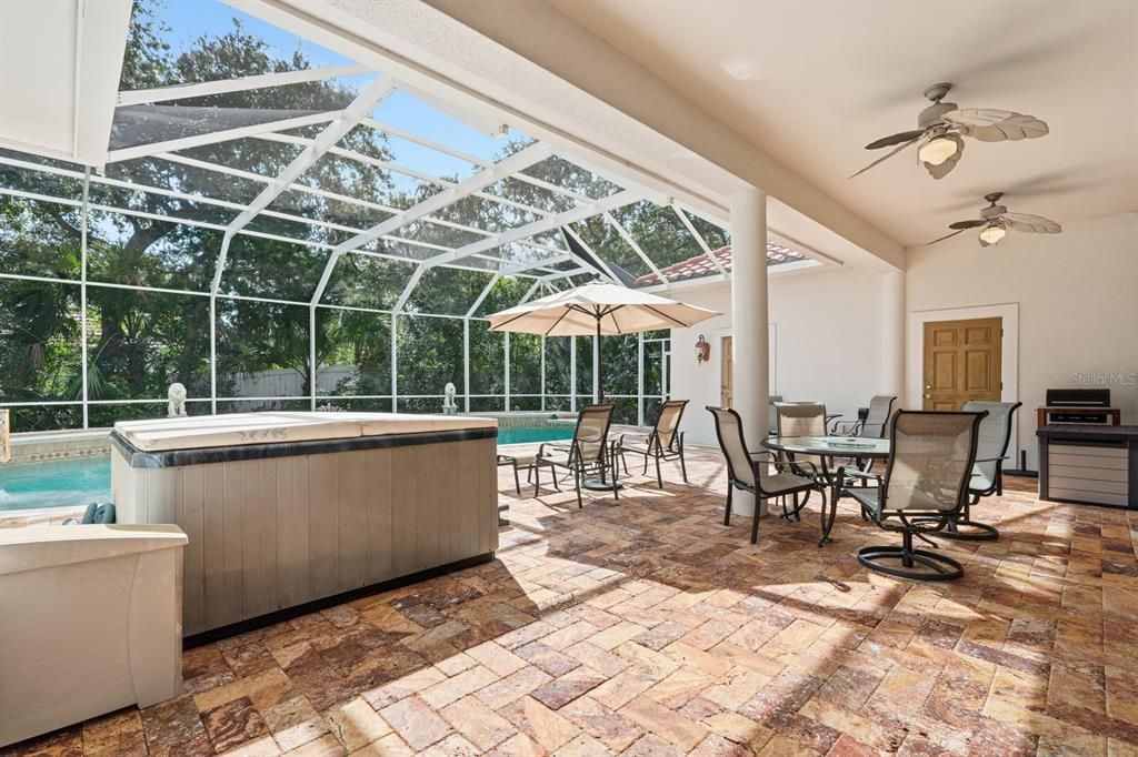 Dining room, Glass Ceilings, Hot Tub, Interior, Pool, Sun Room