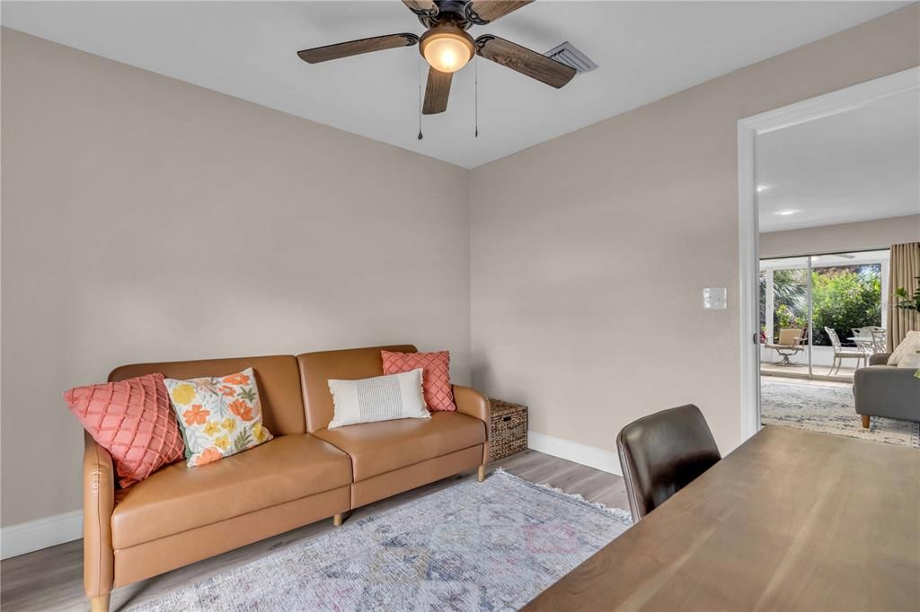 Interior, Recessed Lighting, Wood Texture Flooring