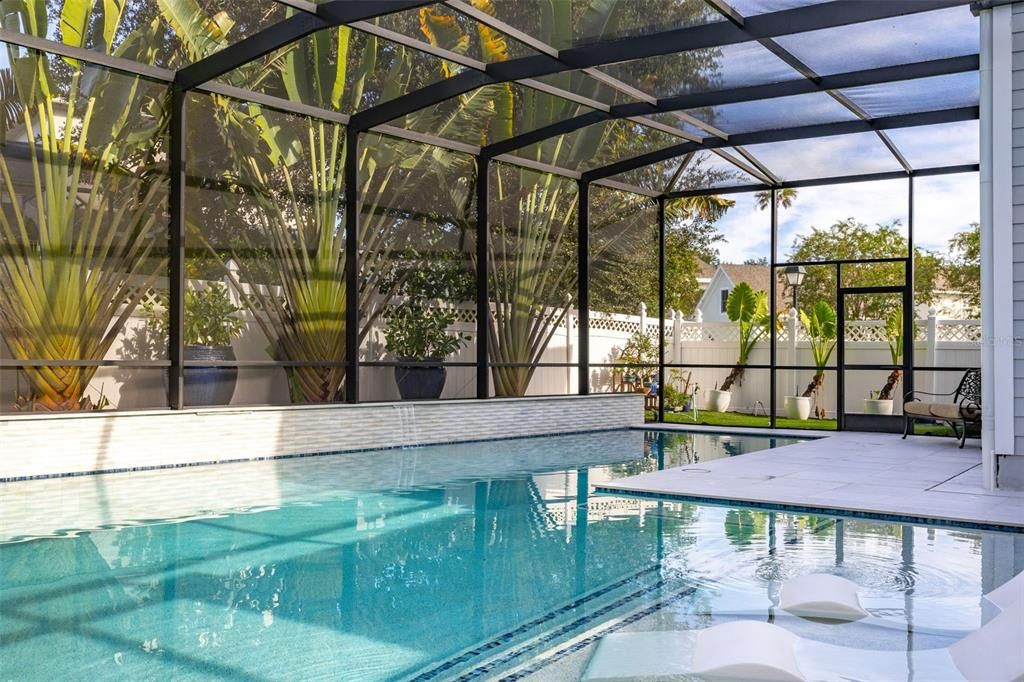 Glass Ceilings, Interior, Pool, Sun Room