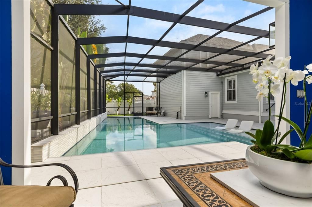 Glass Ceilings, Interior, Pool, Sun Room