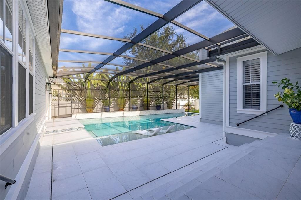 Glass Ceilings, Interior, Pool, Sun Room