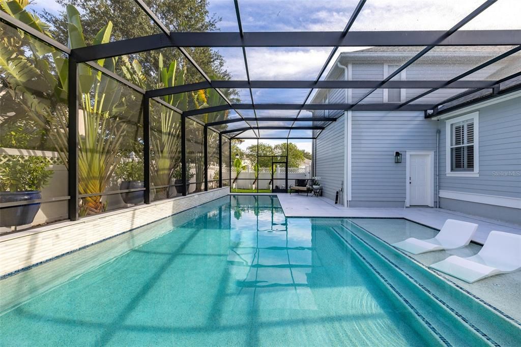 Glass Ceilings, Interior, Pool, Sun Room