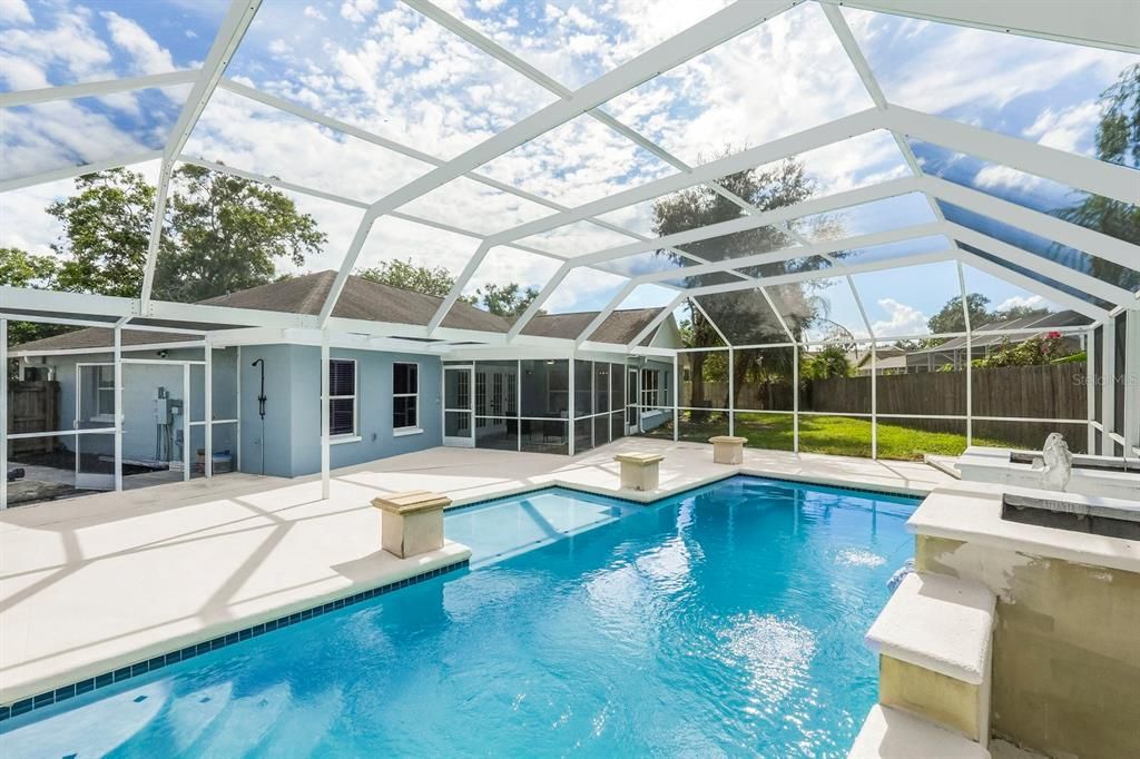 Glass Ceilings, Interior, Pool, Sun Room
