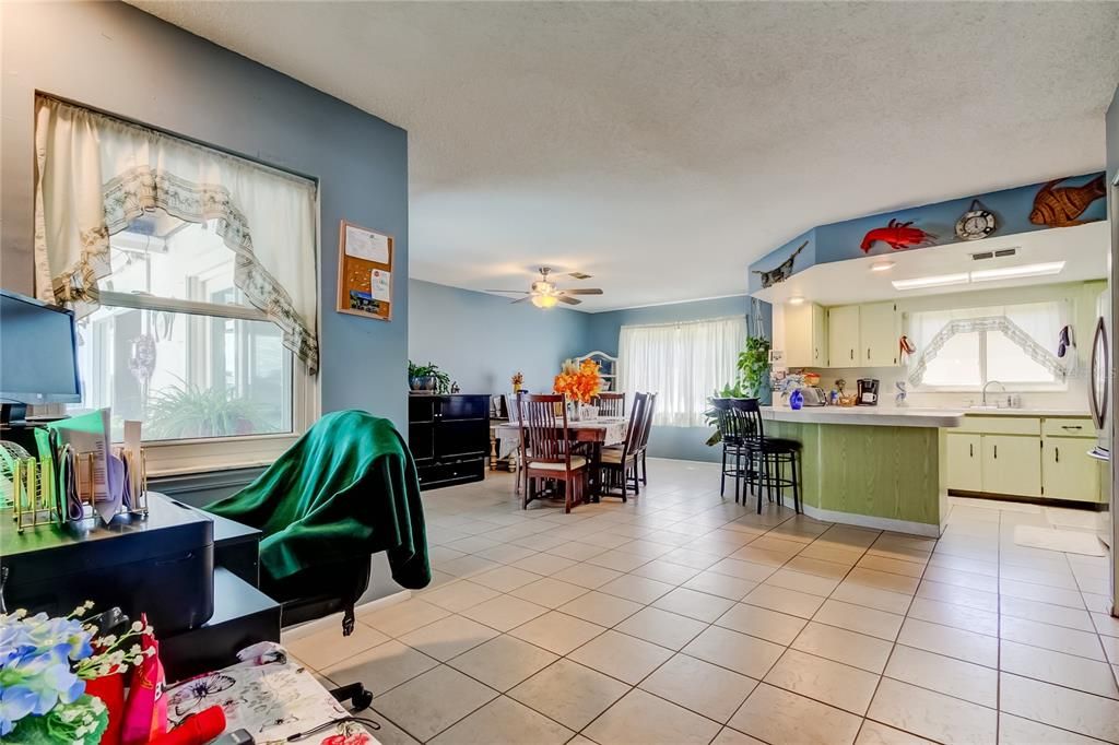 Dining room, Interior, Kitchen