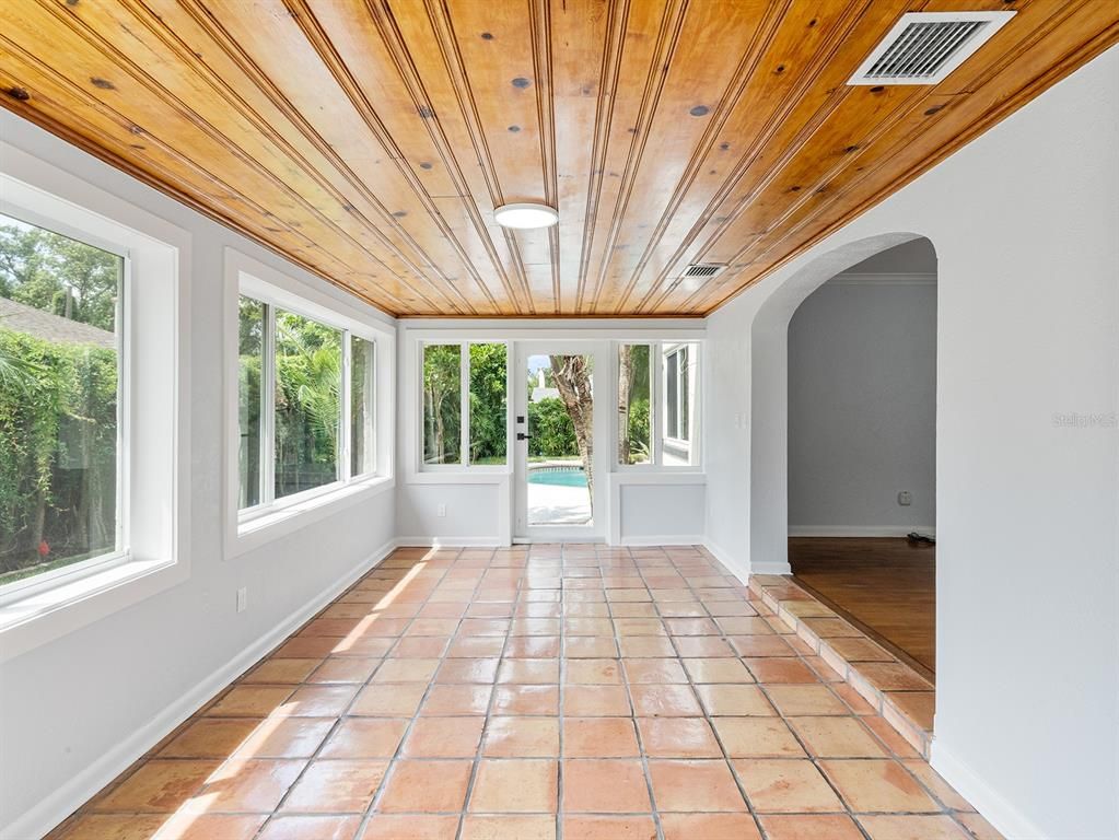 Interior, Wooden Ceilings
