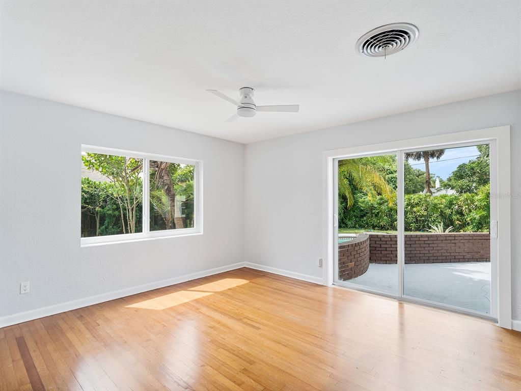 Empty room, Interior, Wood Texture Flooring