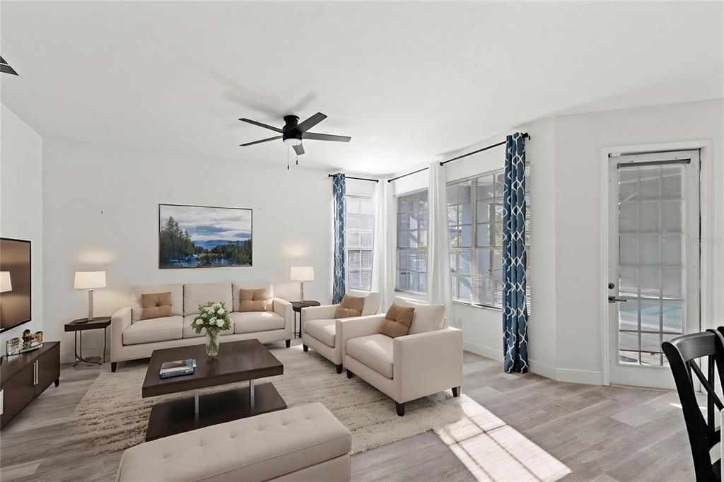 Interior, Living room, Wood Texture Flooring
