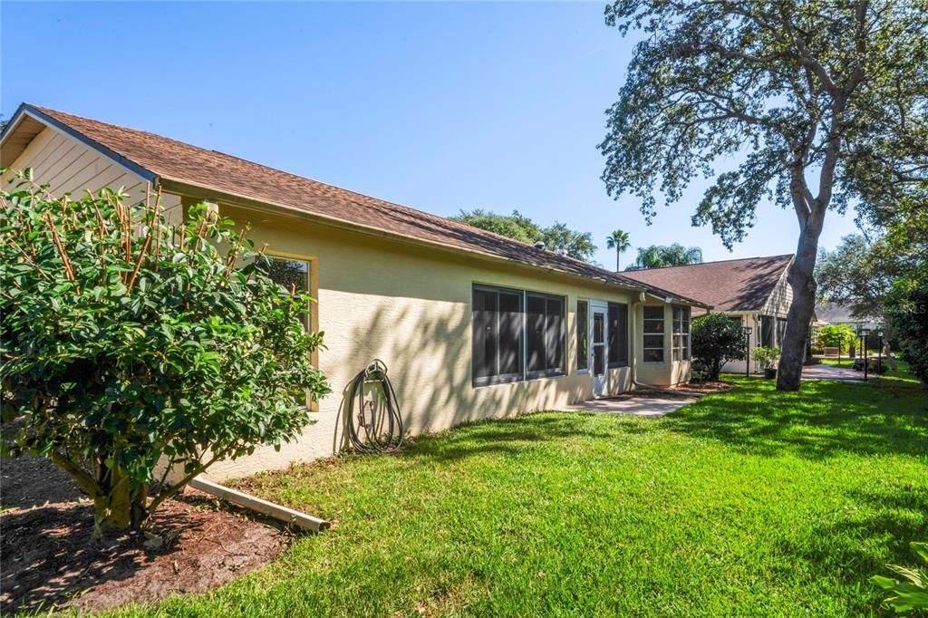 Backyard, Exterior