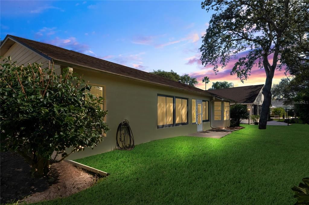 Backyard, Exterior
