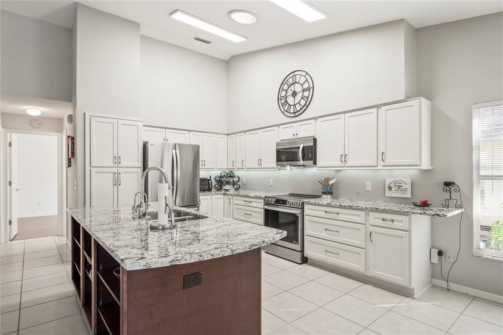 Interior, Kitchen, Recessed Lighting, Stainless Steel Appliances