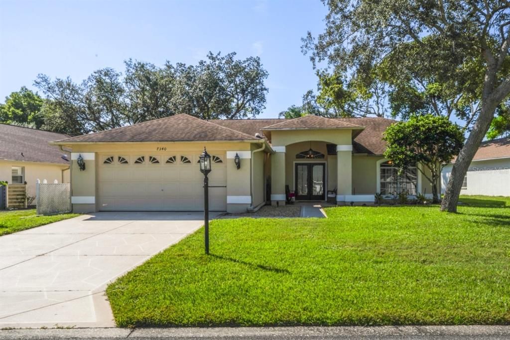 Attached, Backyard, Exterior, Facade, Ranch