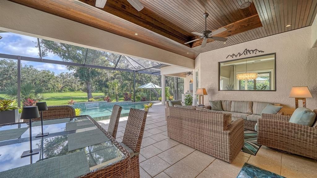 Chandelier, Interior, Kitchen, Pendant Lights, Recessed Lighting, Stainless Steel Appliances, Wood Texture Flooring