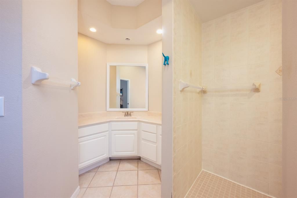 Bathroom, Interior, Recessed Lighting