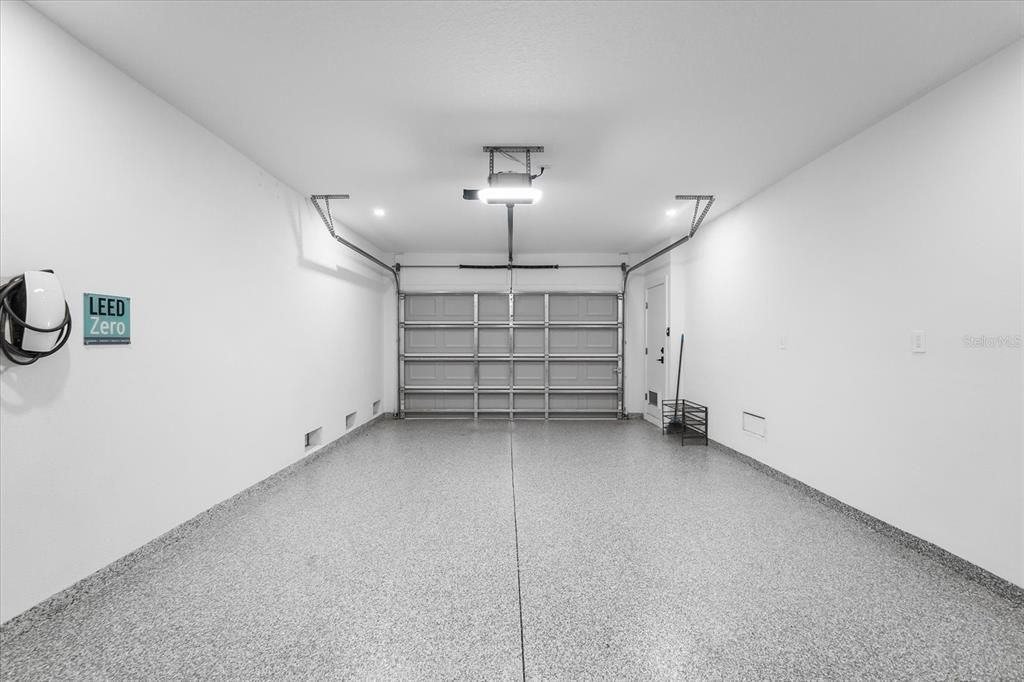 Garage, Interior, Recessed Lighting