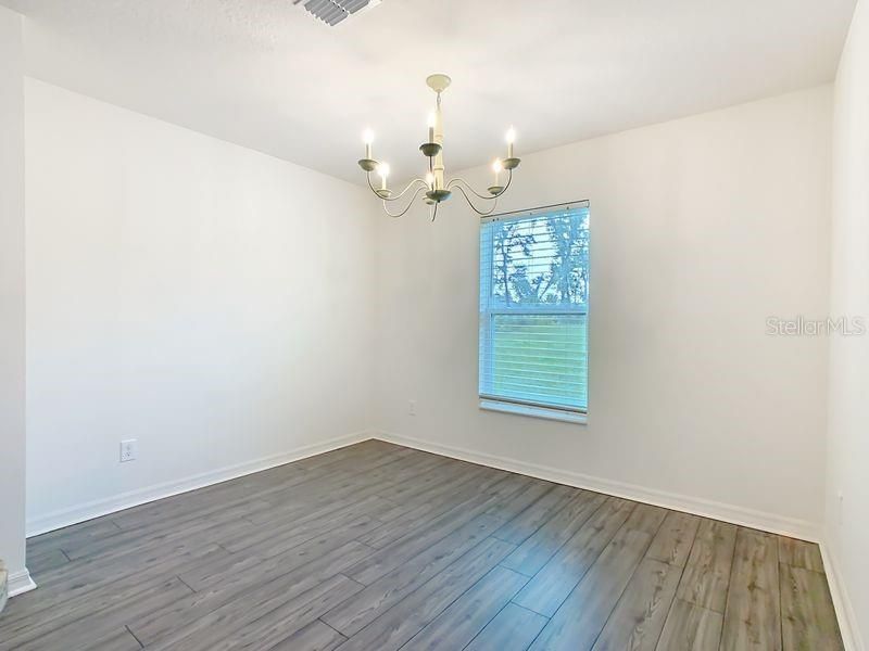 Chandelier, Empty room, Interior, Wood Texture Flooring