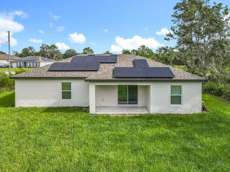 Backyard, Exterior, Solar Panels