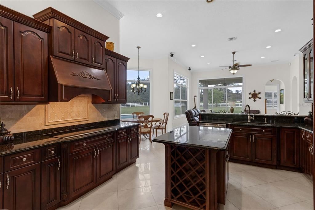 Chandelier, Dining room, Interior, Kitchen, Recessed Lighting