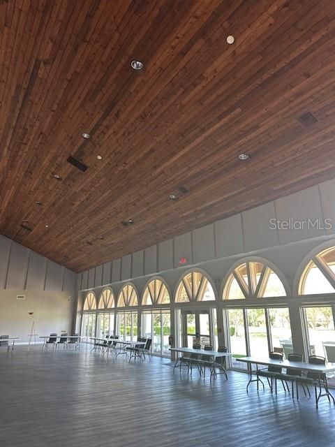 Interior, Recessed Lighting, Wooden Ceilings, Wood Texture Flooring