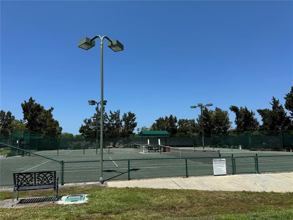 Exterior, Tennis Courts