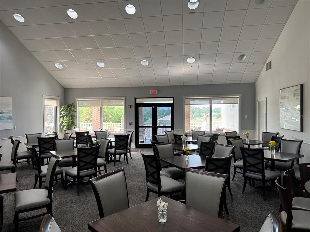 Dining room, Interior, Recessed Lighting