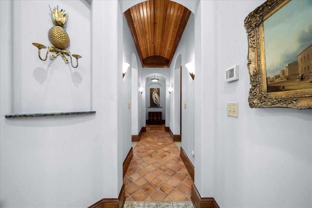 Interior, Wooden Ceilings