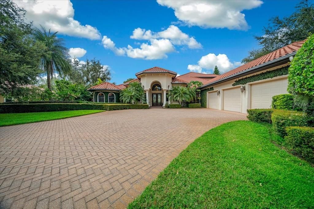 Attached, Backyard, Exterior, Facade, Solar Panels, Mediterranean