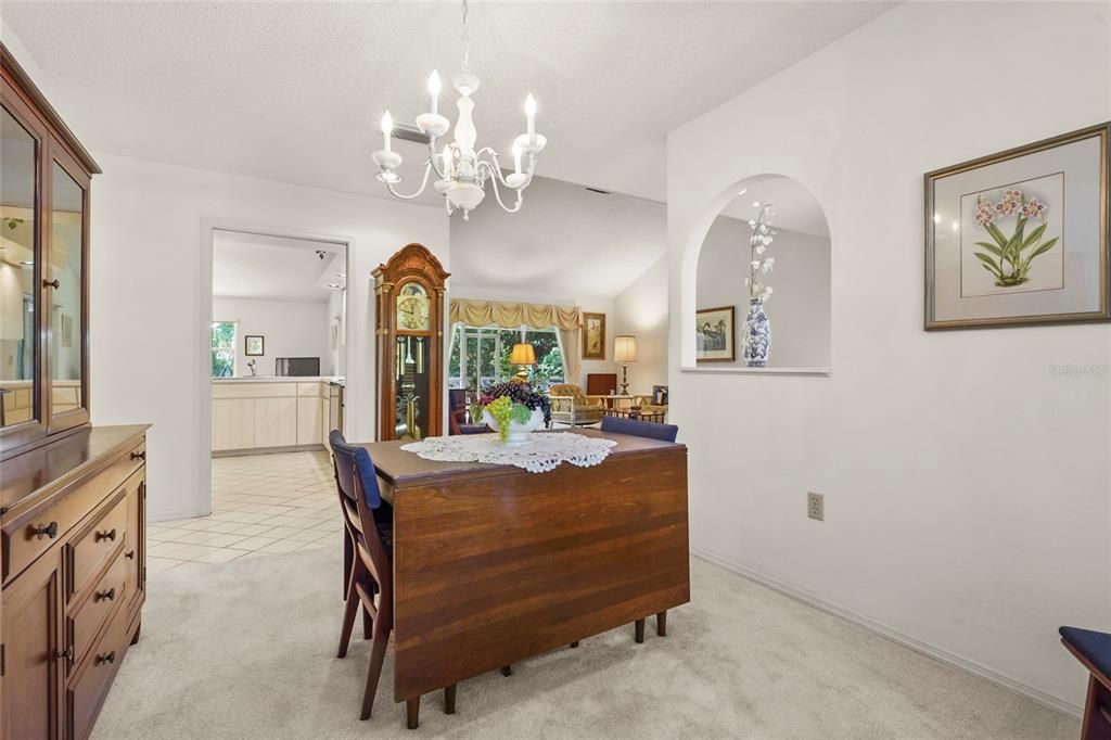 Chandelier, Dining room, Interior