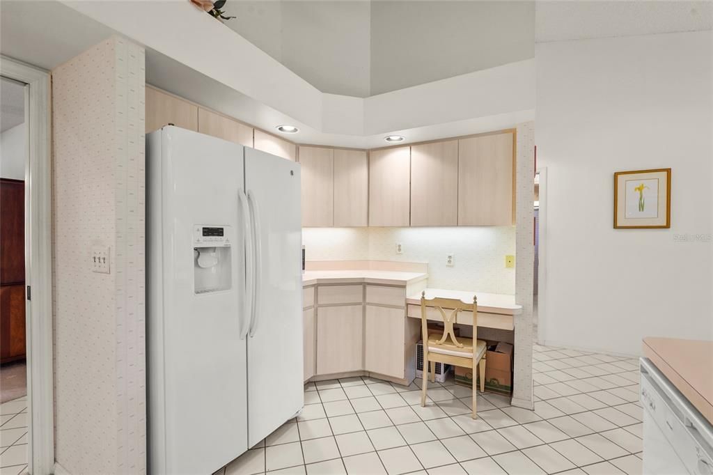 Dining room, Interior, Kitchen, Recessed Lighting