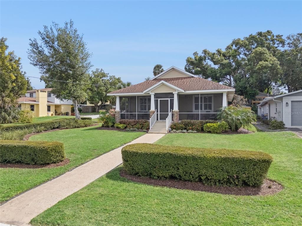 Backyard, Detached Garage, Exterior, Facade, Ranch