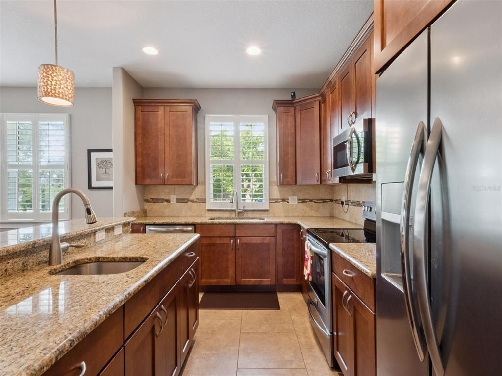 Interior, Kitchen, Pendant Lights, Recessed Lighting