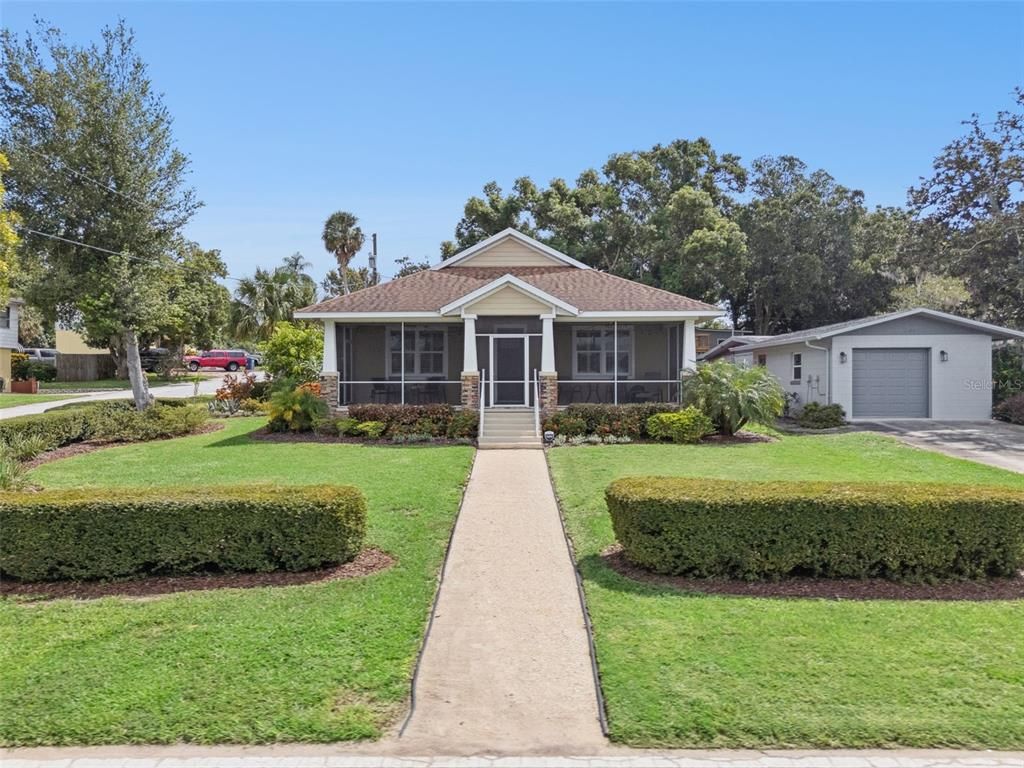 Detached Garage, Exterior, Facade, Ranch