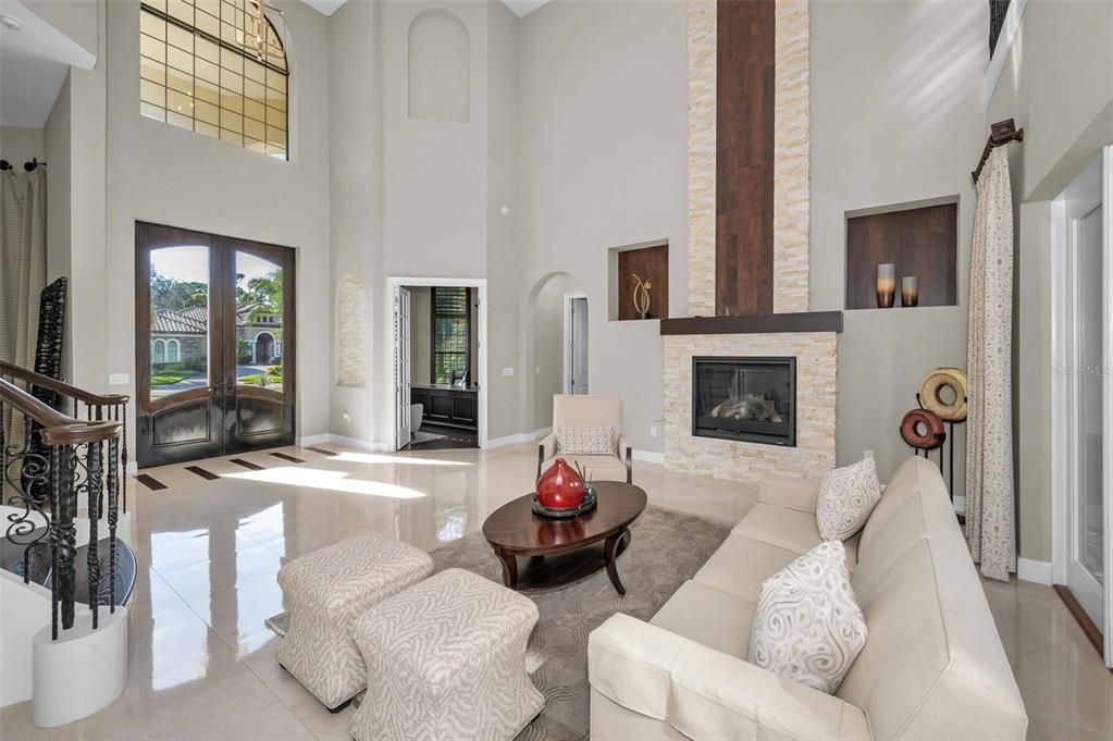 Fireplace, Interior, Living room