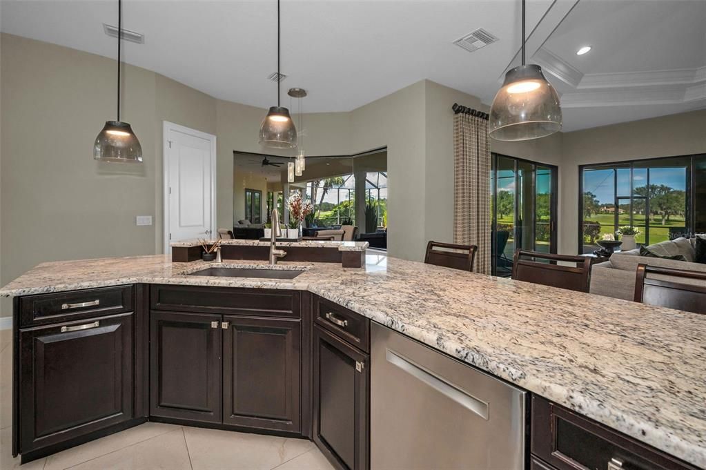 Interior, Kitchen, Pendant Lights, Recessed Lighting