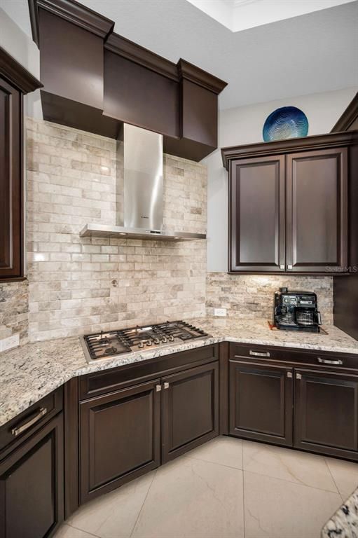 Interior, Kitchen, Stone Walls