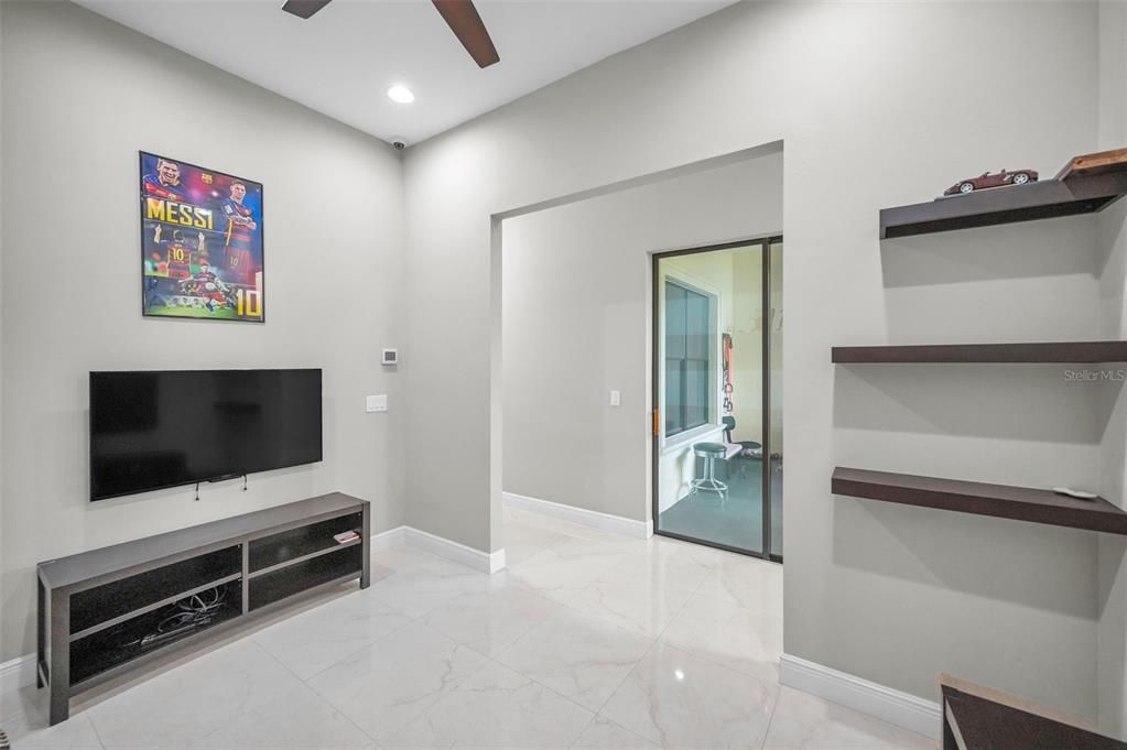 Interior, Marble, Recessed Lighting