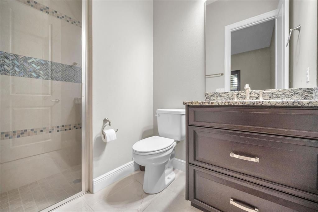 Bathroom, Glass Shower, Interior