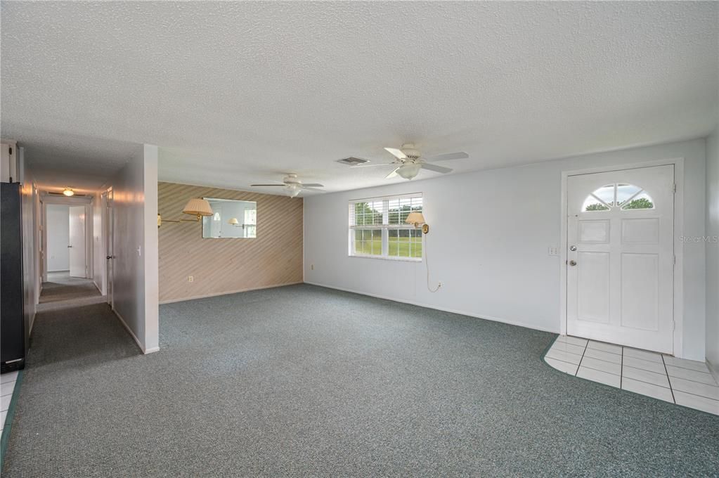 Empty room, Interior, Wooden Walls