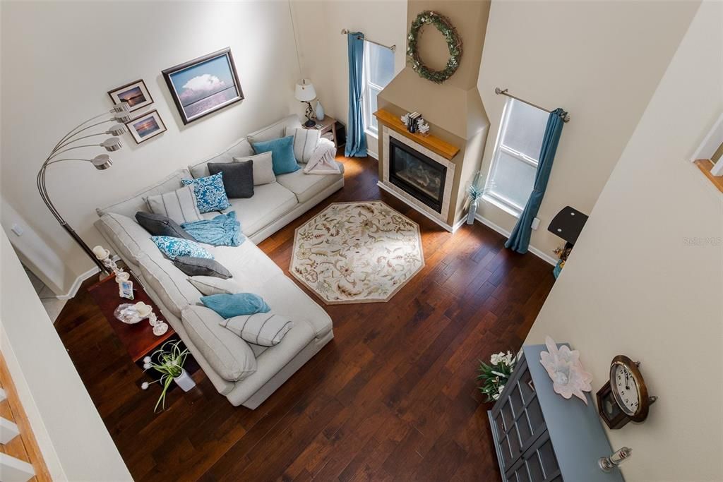 Fireplace, Interior, Living room, Wood Texture Flooring