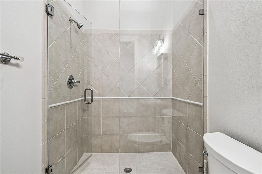 Bathroom, Glass Shower, Interior