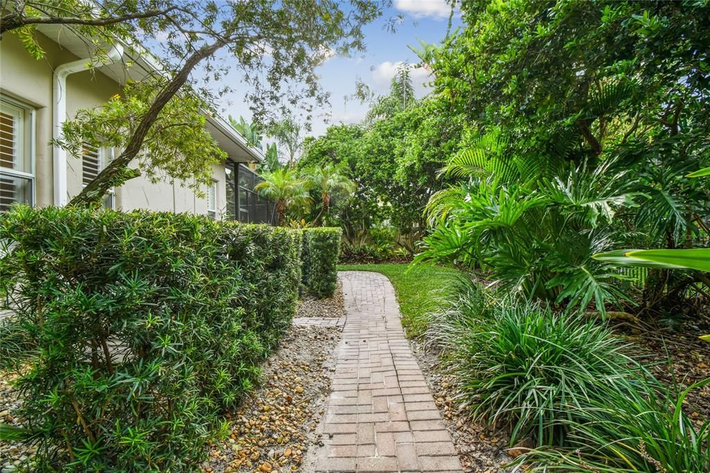 Backyard, Exterior