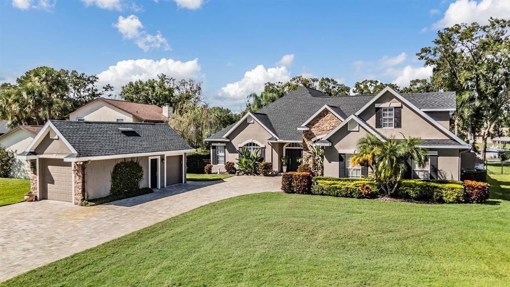 Attached, Backyard, Exterior, Facade, Ranch