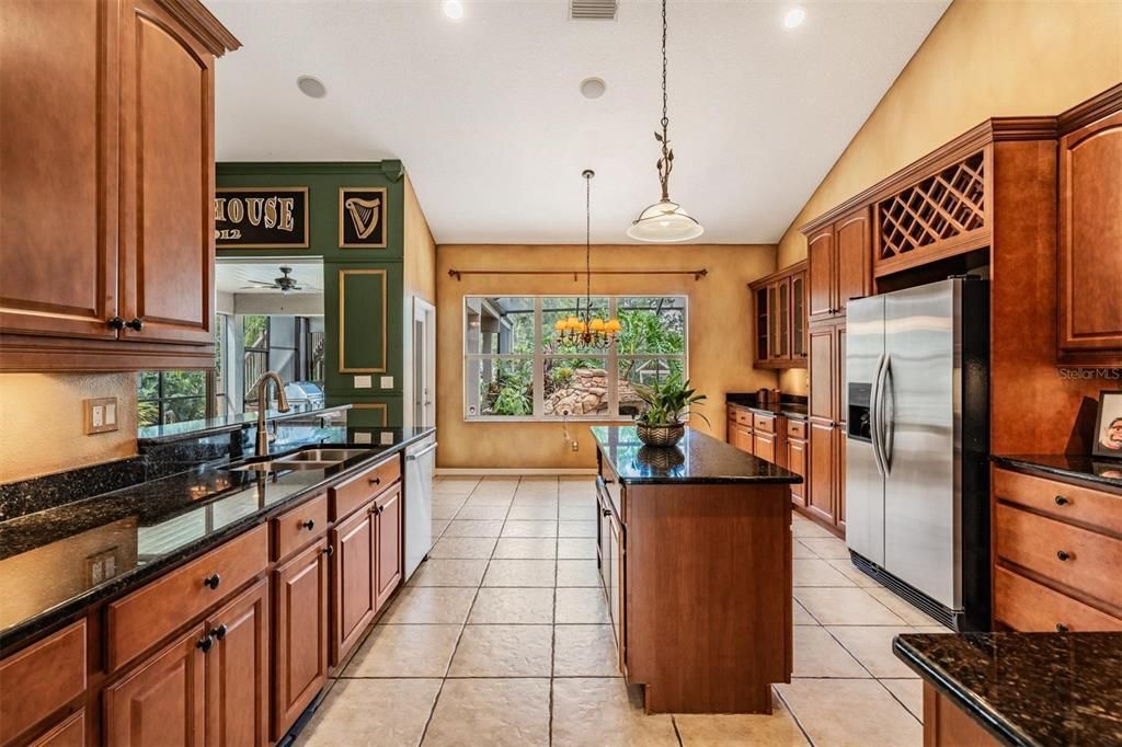Interior, Kitchen, Pendant Lights, Recessed Lighting