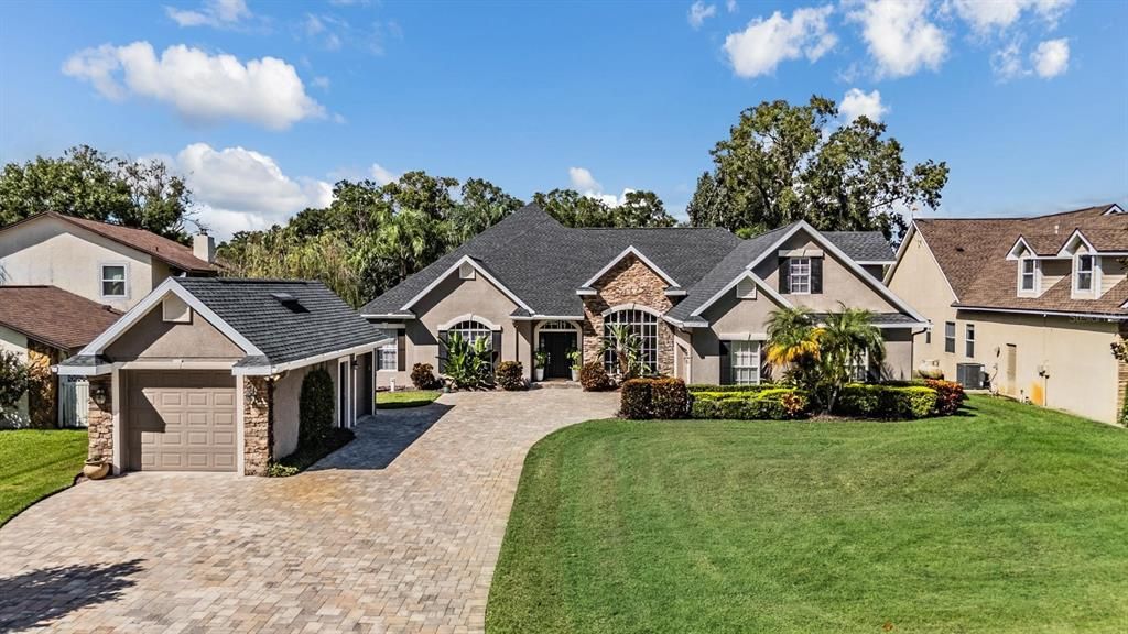 Attached, Backyard, Exterior, Facade, Ranch