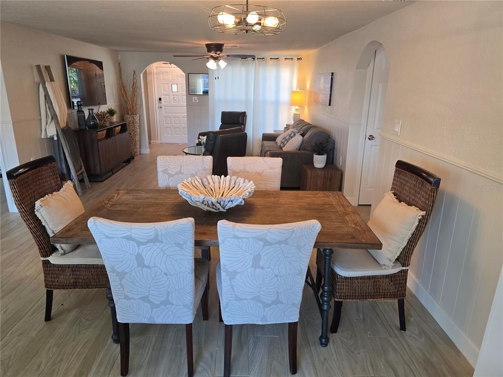 Dining room, Interior, Living room, Wood Texture Flooring