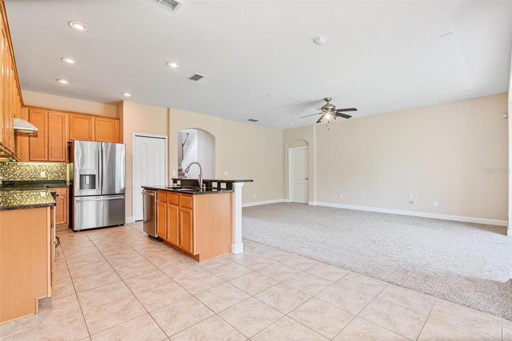Interior, Kitchen, Recessed Lighting