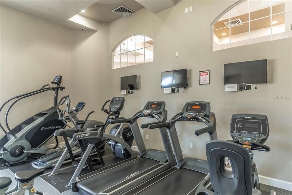 Fitness Equipment, Gym, Interior