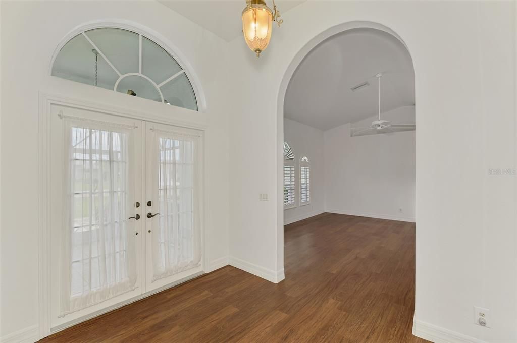 Empty room, Interior, Wood Texture Flooring