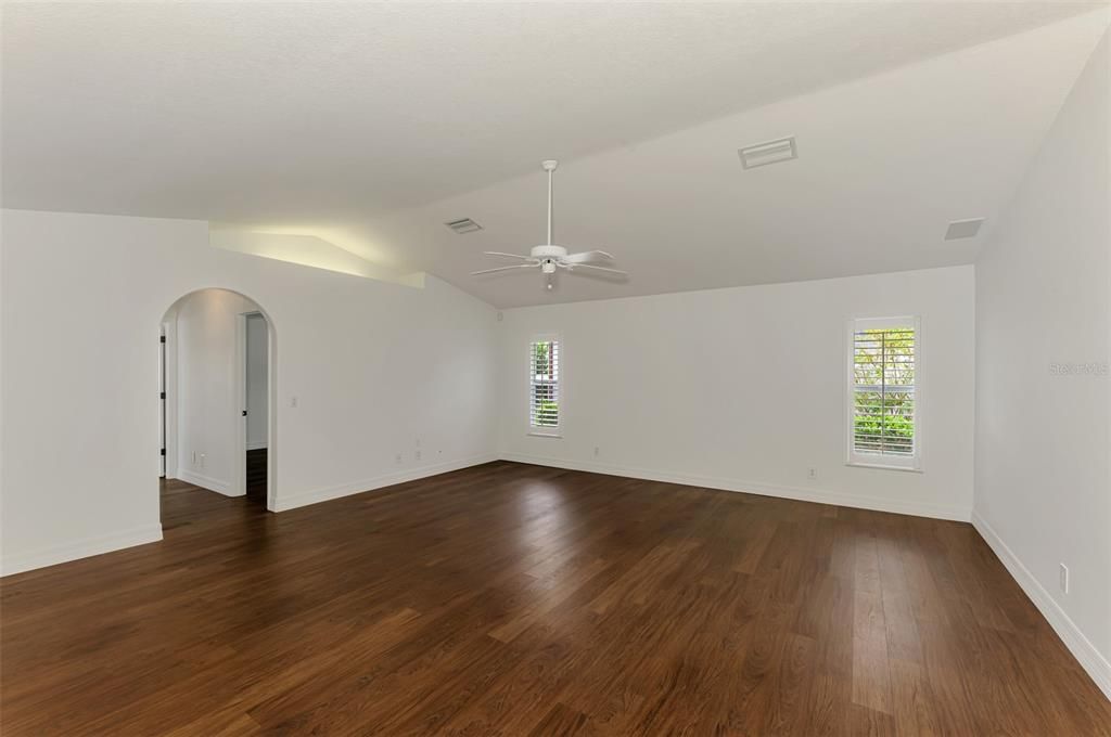 Empty room, Interior, Wood Texture Flooring