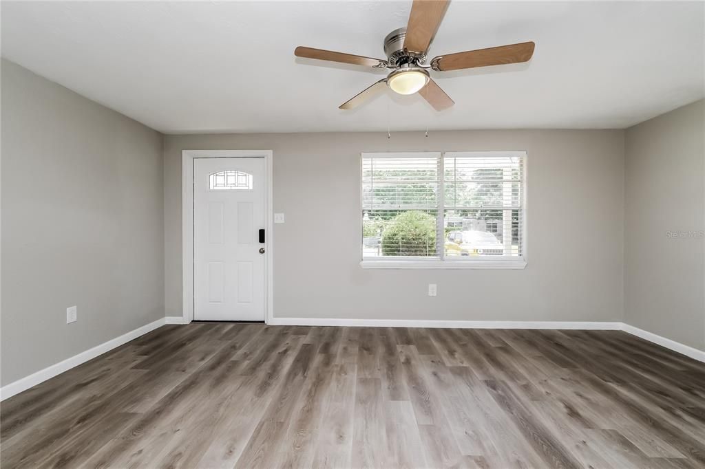 Empty room, Interior, Wood Texture Flooring